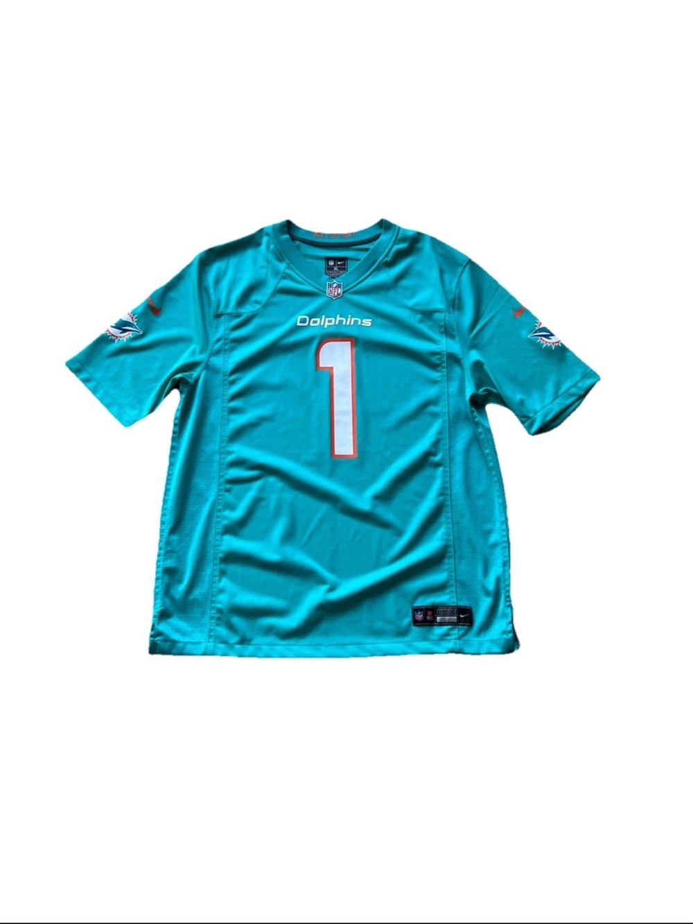 Nike Miami Dolphins Tua Tagovailoa NFL Football Jersey Size XL